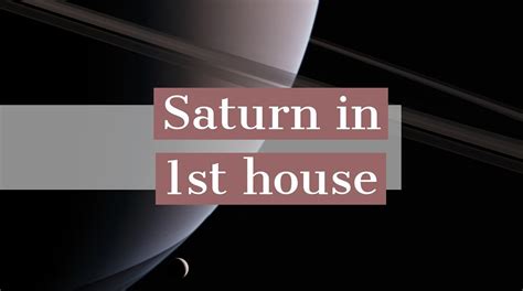If Saturn a break, separation especially if Saturn is not in it&39;s preferred sect. . Solar return saturn 1st house